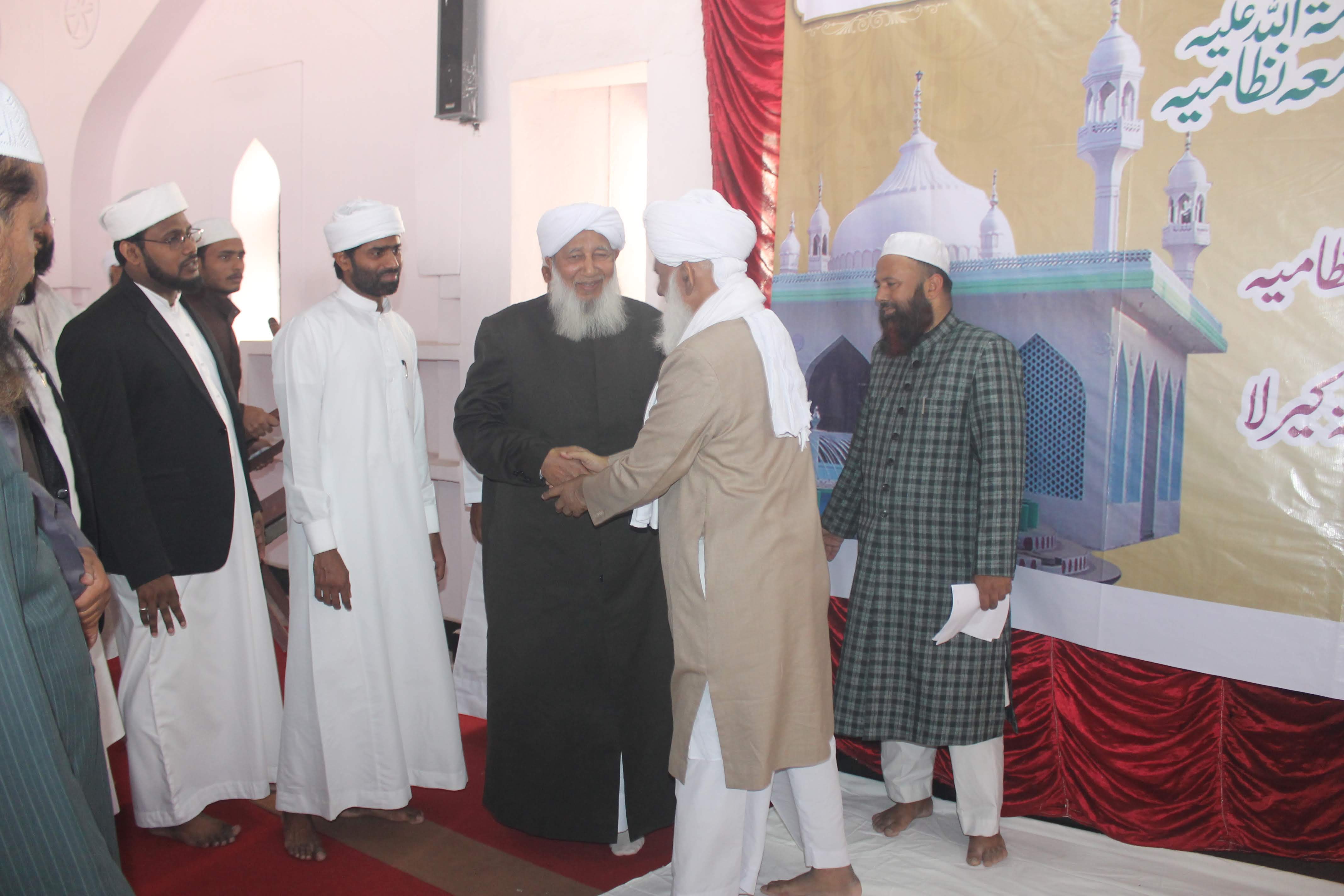 Sheikh Aboobacker Visit Jamia Nizamia